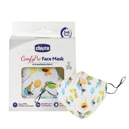 CHICCO FACE MASK 3-6Y HONEYBEAR 1 PC