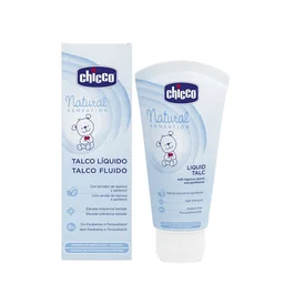 CHICCO LIQUID TALC NAT SENS 100ML INTL
