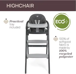 CHICCO CRESCENDO UP HIGHCHAIR ETNA BLACK RE_LUX