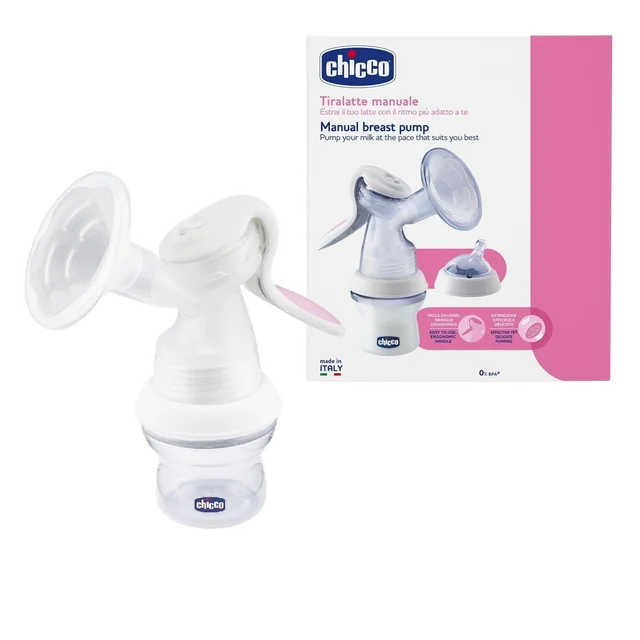 CHICCO MANUAL BREAST PUMP NATURAL FEELING