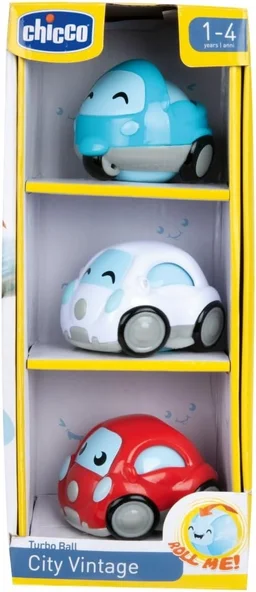 CHICCO TOY TURBO BALL - SET 2 - CONSTRUCT(3PCS)