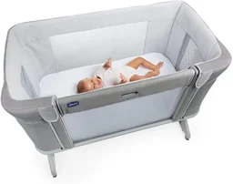 CHICCO NEXT2ME FOREVER COSLEEPING COT COOL GREY