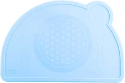 CHICCO SILICONE PLACE MAT TEAL 18M+