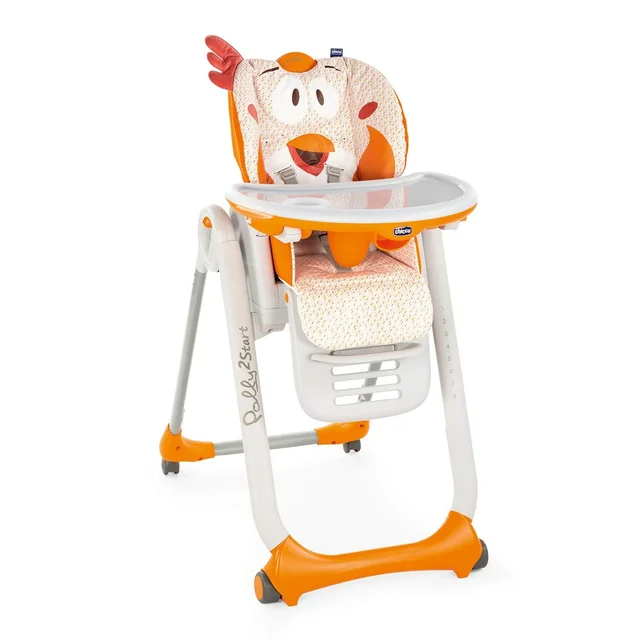 CHICCO POLLY 2 START HIGHCHAIR FROGGY - 4W