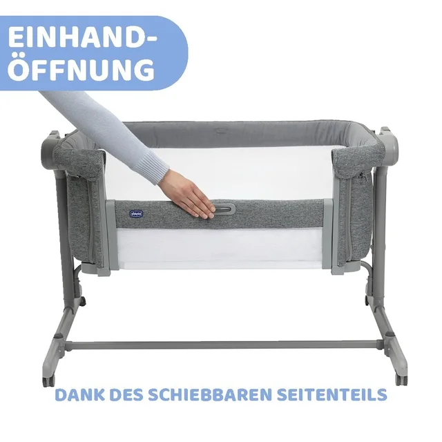 CHICCO NEXT2ME MAGIC EVO CO-SLEEP CRIB D.GREY