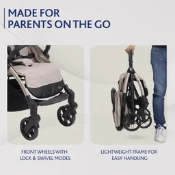 CHICCO GOODY XPLUS STROLLER SANDSHELL