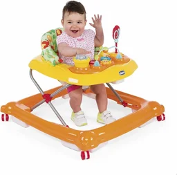 CHICCO BABY WALKER CIRCUS ORANGE WAVE