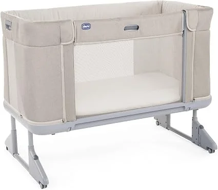 CHICCO NEXT2ME FOREVER COSLEEPING COT COOL GREY