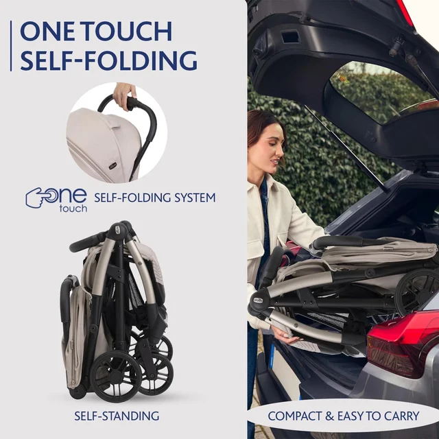 CHICCO GOODY XPLUS STROLLER SANDSHELL