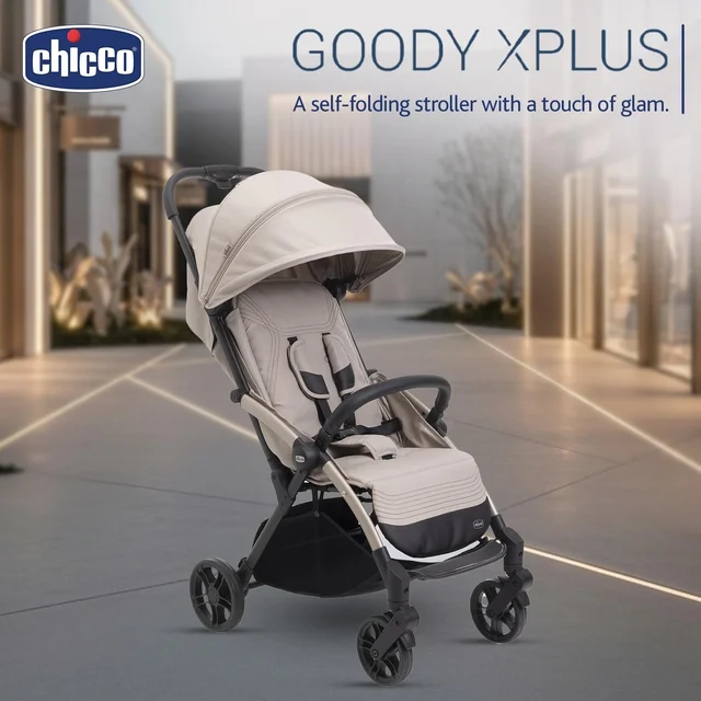 CHICCO GOODY XPLUS STROLLER SANDSHELL