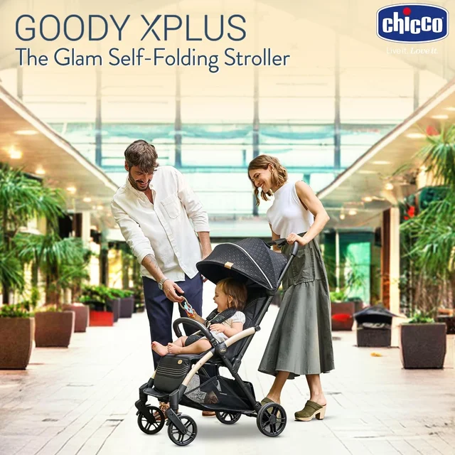 CHICCO GOODY XPLUS STROLLER DARK SHADOW