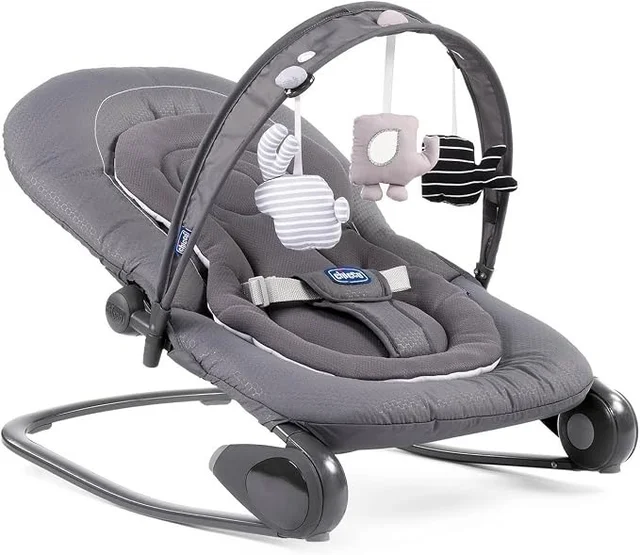 CHICCO HOOPLÀ BABY BOUNCER MOON GREY