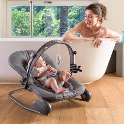 CHICCO HOOPLÀ BABY BOUNCER MOON GREY