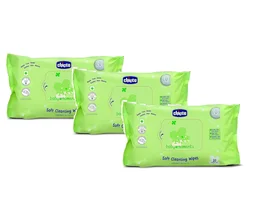 CHICCO SOFT CLEANSING WIPES 20PCS