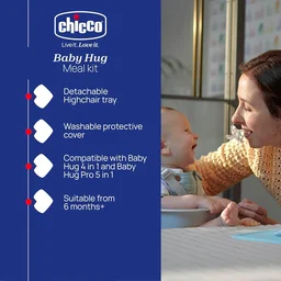 CHICCO MEALTIME KIT BABY HUG - Neutral