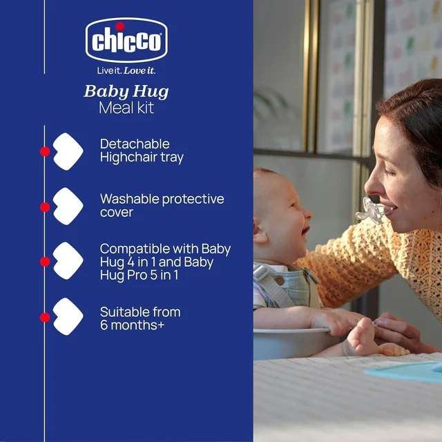 CHICCO MEALTIME KIT BABY HUG - Neutral