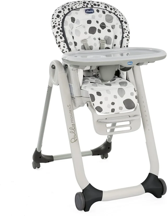 CHICCO POLLY PROGRES5 HIGHCHAIR ANTHRACITE -4W