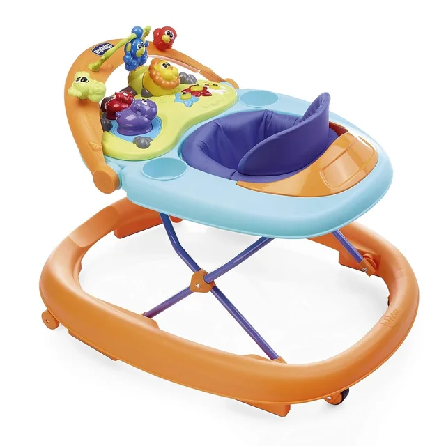 CHICCO WALKY TALKY BABY WALKER ORANGE WAVE