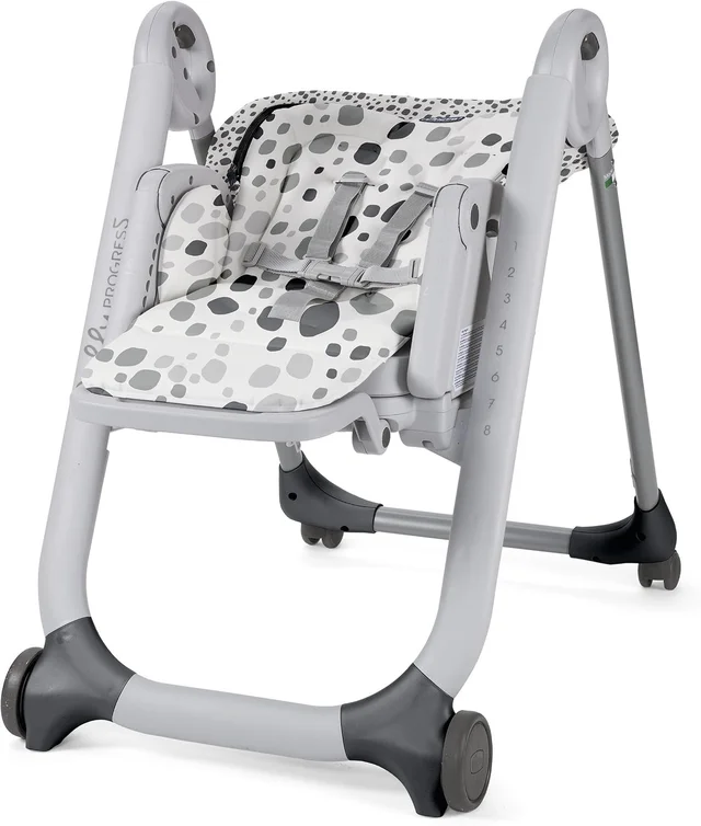 CHICCO POLLY PROGRES5 HIGHCHAIR ANTHRACITE -4W