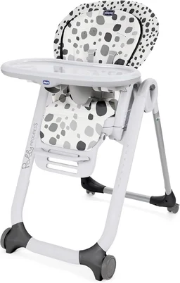 CHICCO POLLY PROGRES5 HIGHCHAIR ANTHRACITE -4W