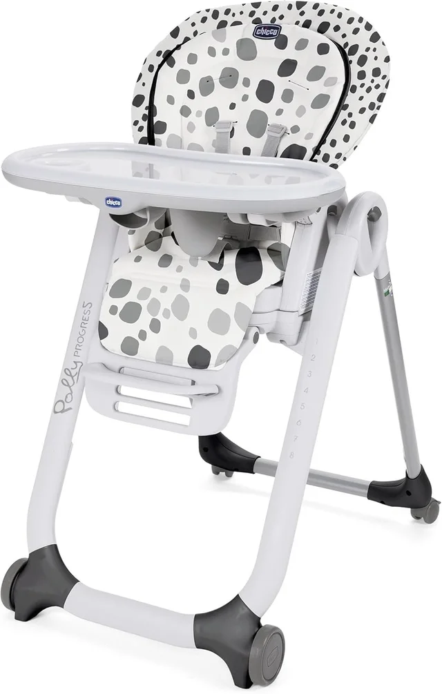 CHICCO POLLY PROGRES5 HIGHCHAIR ANTHRACITE -4W