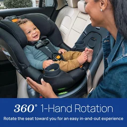 CHICCO FIT360 C.TEX ROTAT.CAR SEAT OBSIDIAN USA