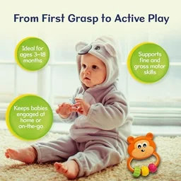 CHICCO TOY BS EASY GRASP BEAR IN