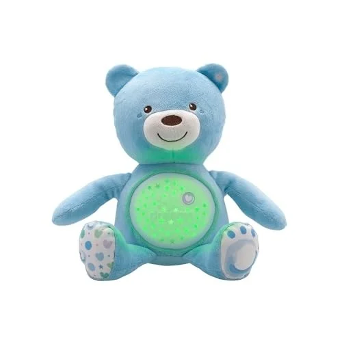 CHICCO TOY FD BABY BEAR BLUE