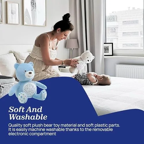 CHICCO TOY FD BABY BEAR BLUE