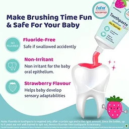 CHICCO TOOTHPASTE STRAWBERRY 1-6Y NO FLUO (50G) IN