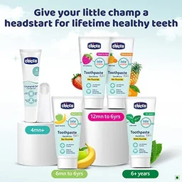 CHICCO TOOTHPASTE STRAWBERRY 1-6Y NO FLUO (50G) IN