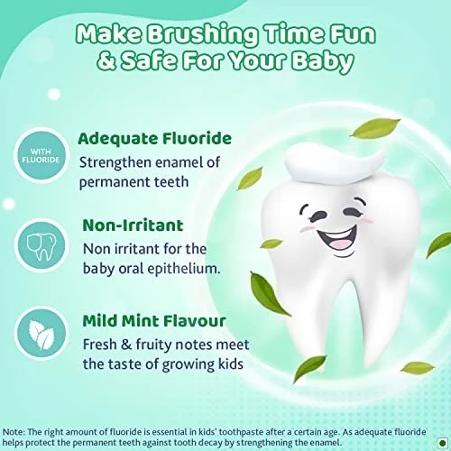 CHICCO TOOTHPASTE MILD MINT 6Y+ WITH FLUO (70G) IN