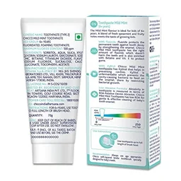 CHICCO TOOTHPASTE MILD MINT 6Y+ WITH FLUO (70G) IN