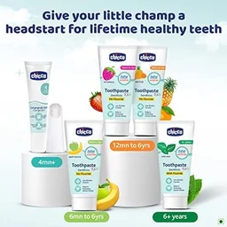 CHICCO TOOTHPASTE MIX FRUIT 1-6Y NO FLUO (50G) IN