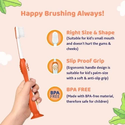 CHICCO TOOTHBRUSH 3Y-8Y ORANGE - IN
