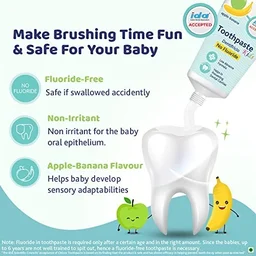 CHICCO TOOTHPASTE APPL-BANA 6M-6Y NO FLUO (50G) IN