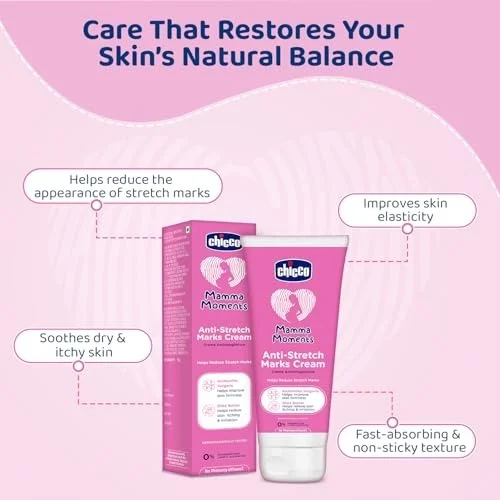 CHICCO MAMMA MOMENTS ANTI STRETCHMARK CREAM 75G