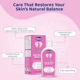 CHICCO MAMMA MOMENTS ANTI STRETCHMARK OIL 100ML