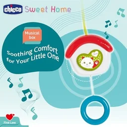 CHICCO TOY FIRST LOVE SWEET HOME MUSICAL BOX IN