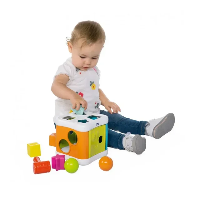 CHICCO TOY S2P 2IN1 SORT&BEAT CUBE China