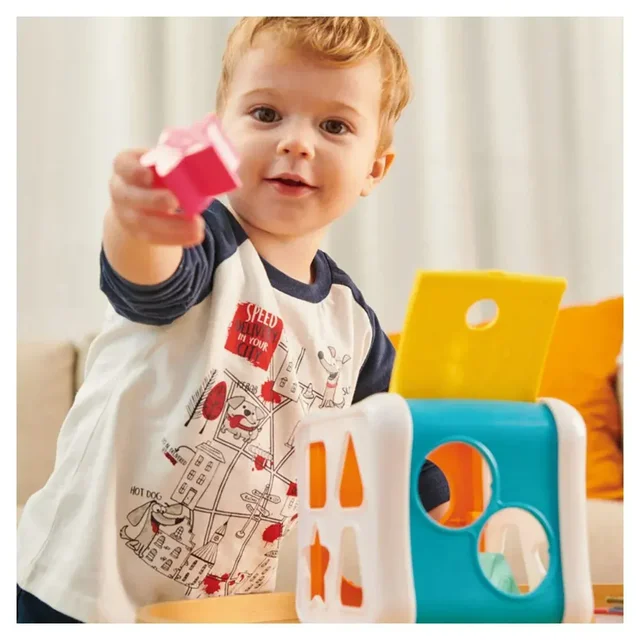 CHICCO TOY S2P 2IN1 SORT&BEAT CUBE China