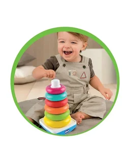 CHICCO TOY S2P RING TOWER IN