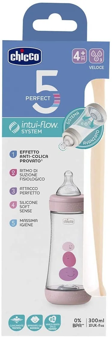 CHICCO F.BOTTLE P5 PP BOY 300 FAST SIL