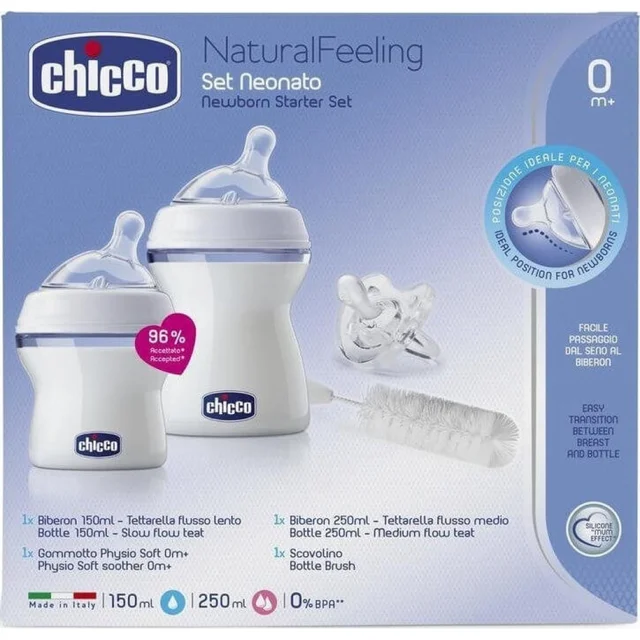 CHICCO SET NATURAL FEELING SMALL