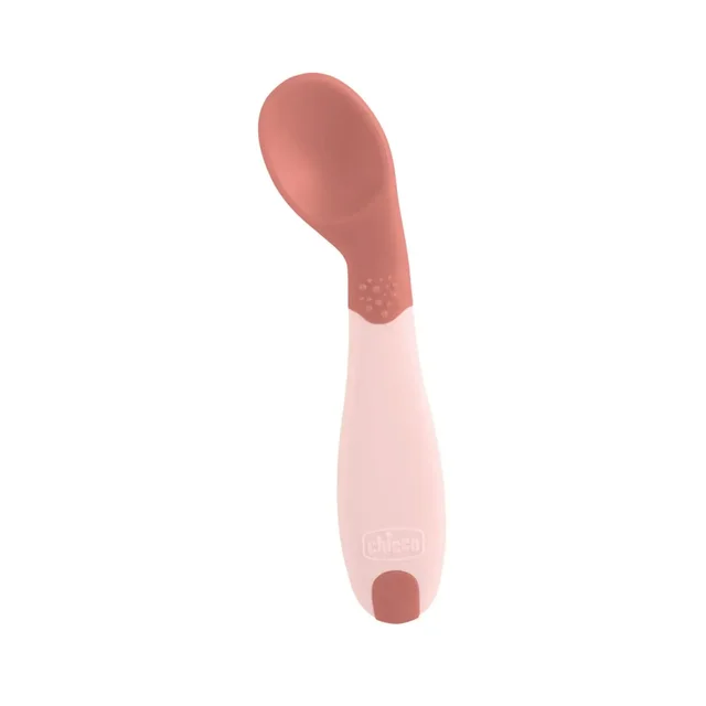 CHICCO FIRST SPOON 8M+ GIRL