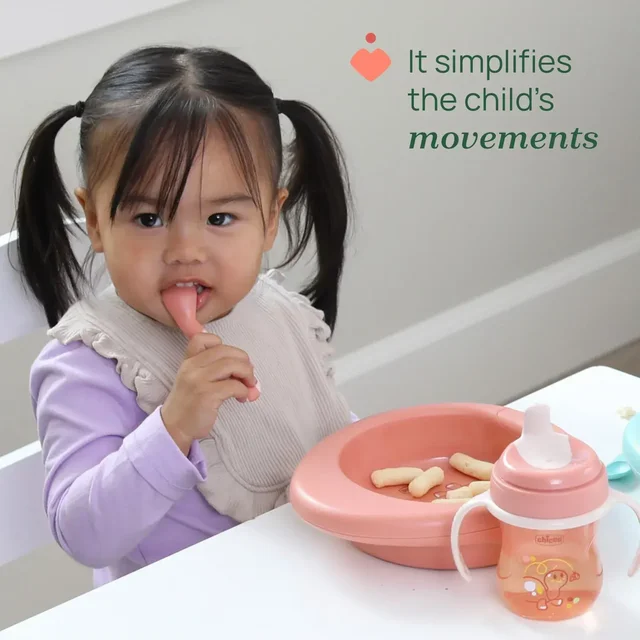 CHICCO FIRST SPOON 8M+ GIRL