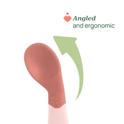 CHICCO FIRST SPOON 8M+ GIRL