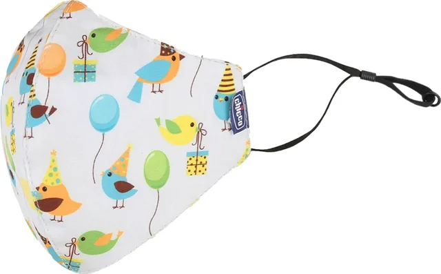 CHICCO FACE MASK 3-6Y BIRD 1PC