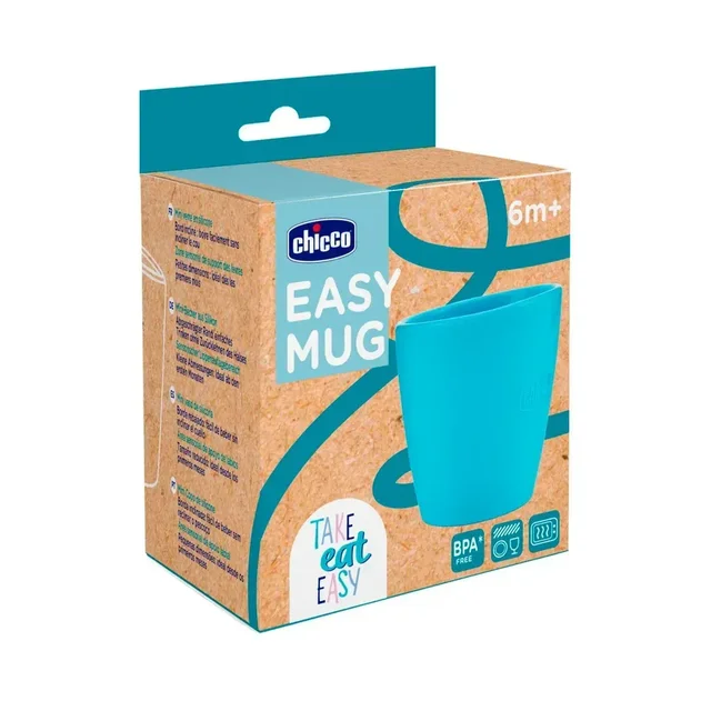 CHICCO SILICON CUP BLUE