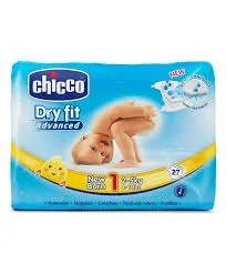 CHICCO DRY DIAPERS NAPPIES NEWBORN 27X10